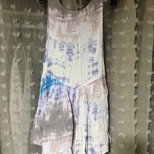 Cinnamon Girl Hawaii Tie-Dye Sleeveless Jumpsuit